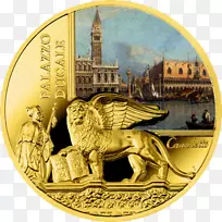 威尼斯的Doge宫殿硬币广场-波兰货币面额