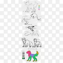 剪贴画插图素描线艺术繁殖季节雄性
