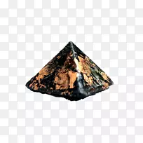 矿物三角-人类脉轮点
