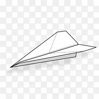 三角产品设计.飞得很远的纸飞机