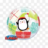 圣诞老人企鹅气球圣诞节礼物-太阳神信使