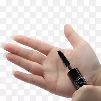 指甲手模型拇指刷-劳拉·默西尔完美无瑕的皮肤