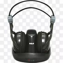 RCA whp 141耳机无线立体声耳机带无绳电话的RCA无线耳机