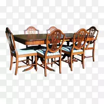 落叶桌椅餐厅垫-邓肯菲菲餐桌