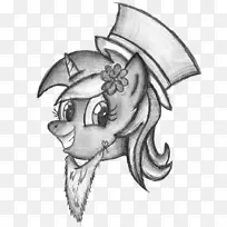 素描圣帕特里克日龙插图-爱尔兰电影的时运