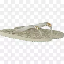 鞋凉鞋滑梯产品设计米色-迈克尔科尔斯拖鞋