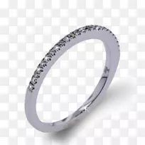 结婚戒指银产品设计白金铺路钻石戒指女装