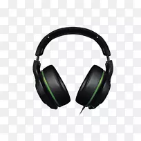 Razer man O‘war Razer kraken 7.1 v27.1环绕声耳机PS3绿色游戏耳机