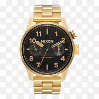 手表计时表黄金精工生态驱动表