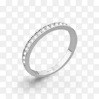 结婚戒指订婚戒指珠宝铺路钻石戒指