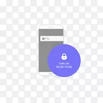 移动电话保密计算机安全标志产品设计-1浏览器选项卡