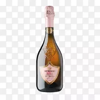 香槟罗丝起泡酒金芬德尔-意大利白葡萄酒葡萄