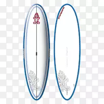 冲浪板产品设计线-蓝鲸冲浪板