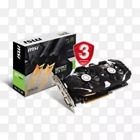 显卡和视频适配器NVIDIA GeForce GTX 1060 GDDR 5 SDRAM微星国际通用HDMI开关