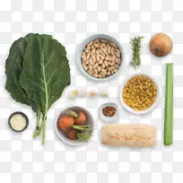 绿色植物素食料理配方配料-白卡内里尼豆