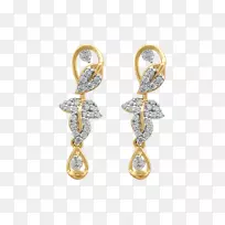 耳环体珠宝仿宝石和莱茵石钻石最新印度珠宝