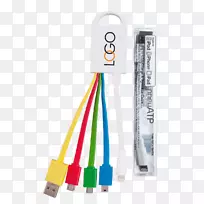 交流适配器微型usb电连接器雷电可伸缩电缆管理器