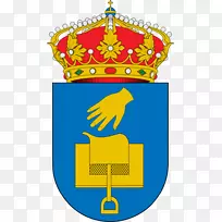 西班牙圣费尔南多德赫纳雷斯斯凯米卡阿尔瓦德拉里贝拉军徽-埃尔卡米诺-圣地亚哥航线