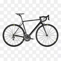 自行车车架自行车车轮自行车车把自行车轮胎自行车马鞍黑色峡谷公路