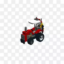 乐高拖拉机机械产品-乐高拖拉机