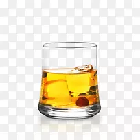 威士忌老式玻璃鸡尾酒威士忌鸡尾酒