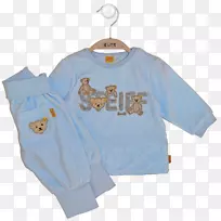 婴儿及幼童一件t恤纺织品袖子体装泰迪服装