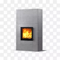 木材炉灶加热壁炉烤箱现代壁炉