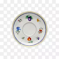 盘子瓷碟茶具.意大利瓷器餐具