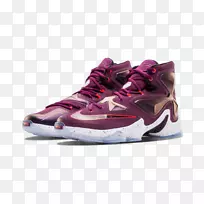 运动鞋耐克紫色空气约旦-勒布朗13