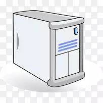 剪贴画计算机服务器web服务器图形计算机案例和外壳服务器机架
