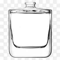 玻璃瓶旧式玻璃产品设计.方形香水瓶