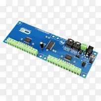 微控制器晶体管电子器件开式集电极继电器-raspberry pi游戏垫