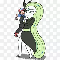 妖怪黑色2和白色2口袋妖怪黑与白魔鬼艺术-巨大的成长突飞猛进