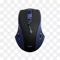 电脑鼠标宏按钮电脑键盘usb-令人敬畏的游戏耳机蓝色