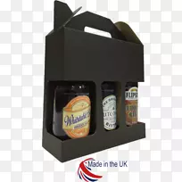盒装啤酒瓶包装和标签.酒瓶盖