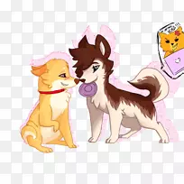 狗繁殖艺术家插图-非常哇