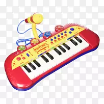 24键电子键盘音乐键盘麦克风