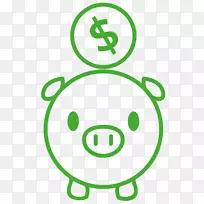 设计师剪贴画猪形象-HIPAA遵从计划