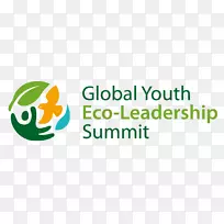 标志品牌领导字体产品-全球青年领袖