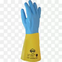 手套天然橡胶胶乳氯丁橡胶合成橡胶化学安全手套