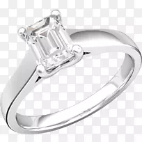 订婚戒指，纸牌结婚戒指，钻石.翡翠钻石戒指