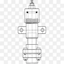 产品设计线/m/02csf圆柱管法兰