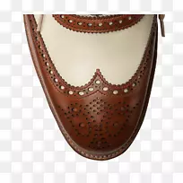 牛津鞋牛皮布鲁格鞋-2012年妇女用橡胶鞋