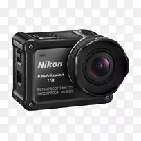 尼康键盘任务170行动相机4k分辨率尼康关键任务360-佳能对尼康