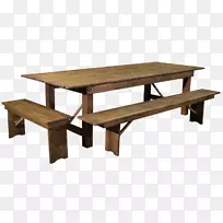 折叠桌、长凳、宴会、咖啡桌.可折叠的桌子架