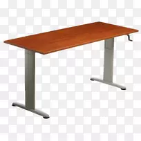 桌子、家具、生化椅.可调高度的办公桌