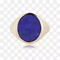 蓝宝石钴蓝产品设计绿松石-发现白金戒指14