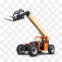 伸缩装卸机租赁叉车重型机械设备租赁拖曳式挖土机