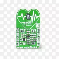 心率监测器MikroElektronika传感器-最高心率