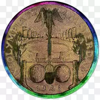 1928年夏季奥运会百年纪念币阿姆斯特丹形象-1996年迪斯尼美元